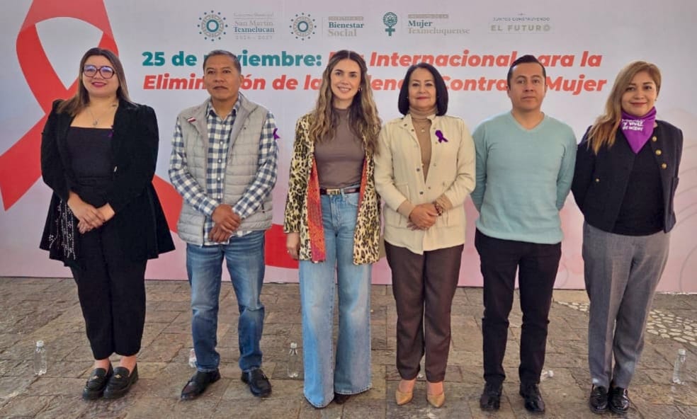 San Martín Texmelucan conmemora Día contra la Violencia a la Mujer con jornada de servicios gratuitos