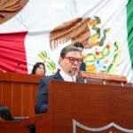La diputada priista Sandra Aguilar Vega presentó en el Congreso de Tlaxcala una iniciativa para reconocer y sancionar la violencia ejercida mediante medios digitales y el uso de inteligencia artificial. FOTO: La Jornada de Oriente.