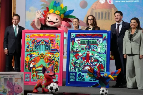 Los gobiernos de la CDMX, Jalisco y Nuevo León buscan acordar un día de asueto para la inauguración y partidos del Mundial FIFA 2026. FOTO: Presidencia de México.