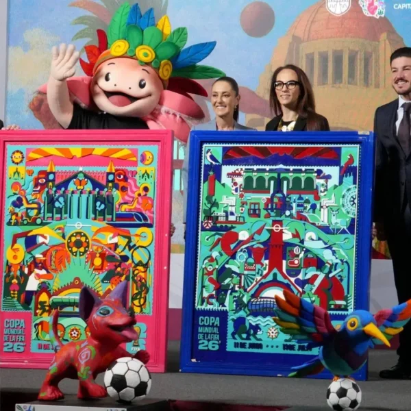 Los gobiernos de la CDMX, Jalisco y Nuevo León buscan acordar un día de asueto para la inauguración y partidos del Mundial FIFA 2026. FOTO: Presidencia de México.