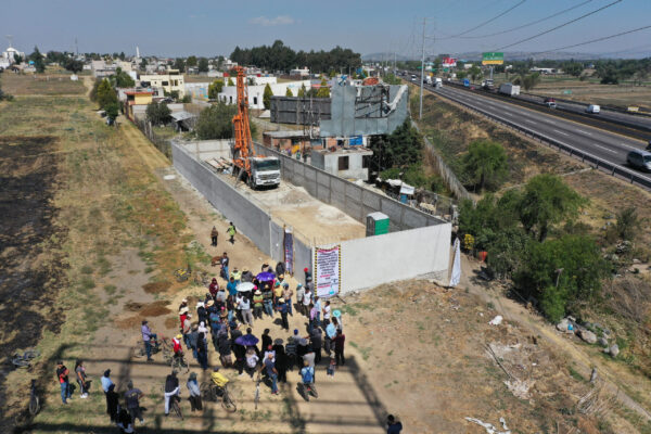 Un tribunal federal ordenó detener de inmediato la extracción de agua en tres pozos de San Miguel Xoxtla, Puebla. FOTO: Reto Diario.