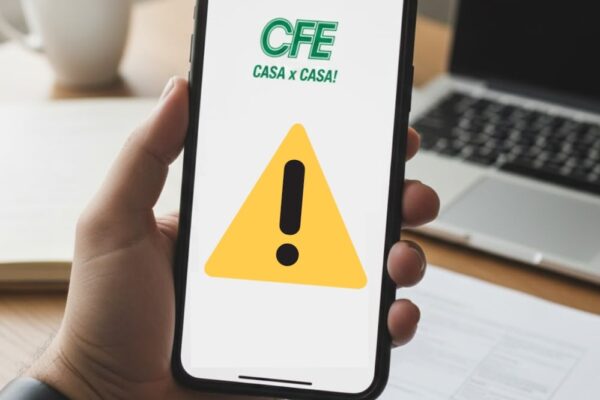 La Comisión Federal de Electricidad alertó sobre una nueva modalidad de extorsión en la que falsos trabajadores colocan avisos apócrifos o acuden a domicilios para exigir pagos de entre 5 y 20 mil pesos por supuestas irregularidades en los medidores. IMAGEN: el gráfico,