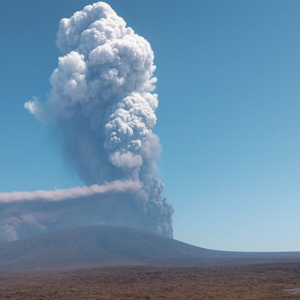 Se rompe lo conocido: El volcán Hayli Gubbi, considerado inactivo, hizo erupción el 23 de noviembre por primera vez registrada en la era moderna. FOTO: Toulouse VAAC.