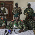Militares de Guinea-Bisáu anunciaron la destitución del presidente Umaro Sissoco Embaló y la suspensión de todas las instituciones del Estado, tras declarar que tomaron el “control total” del país. FOTO: AFP.