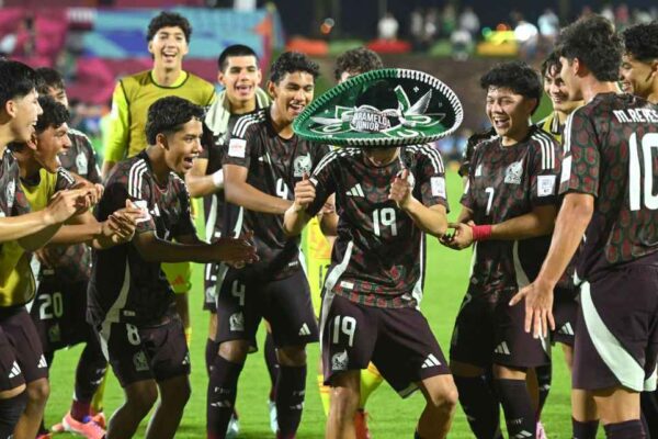 La Selección Mexicana Sub-17 logró su primera victoria en el Mundial de Qatar tras vencer 1-0 a Costa de Marfil. FOTO: Getty Images.
