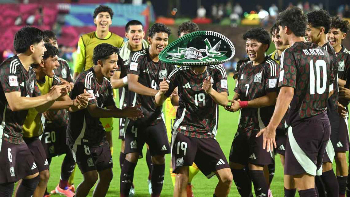 La Selección Mexicana Sub-17 logró su primera victoria en el Mundial de Qatar tras vencer 1-0 a Costa de Marfil. FOTO: Getty Images.