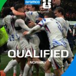 28 años después, Noruega regresará a un Mundial, modificando el escenario europeo rumbo a la próxima Copa del Mundo. IMAGEN: FIFA.