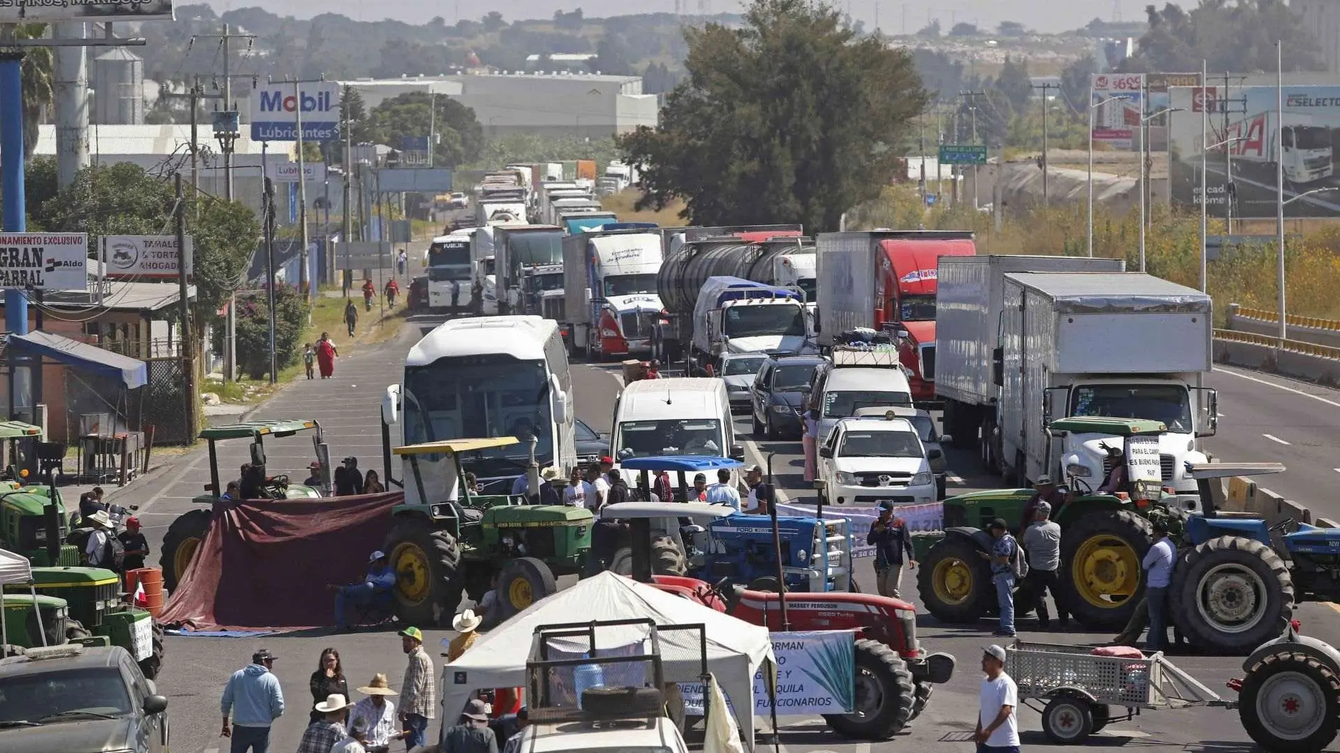 El megabloqueo del 24 de noviembre en carreteras de varios estados prevé comenzar a las 8:00 horas FOTO: Cuartoscuro.