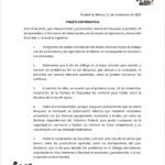 Segob y Sader llamaron a transportistas y productores a evitar bloqueos y mantener el diálogo institucional, previo al mega bloqueo convocado para el 24 de noviembre.