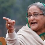 Condenan a muerte a Sheikh Hasina por crímenes de lesa humanidad tras represión estudiantil en Bangladesh La condena impuesta a Sheikh Hasina intensificó aún más la tensión política en Bangladesh, donde el país enfrenta episodios de violencia y disputas abiertas entre autoridades interinas y simpatizantes de la Liga Awami. FOTO: AP.