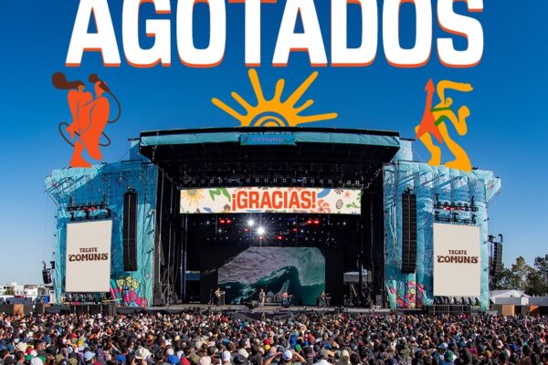 El Festival Tecate Comuna anunció boletos agotados para su edición 2025 a menos de dos semanas.