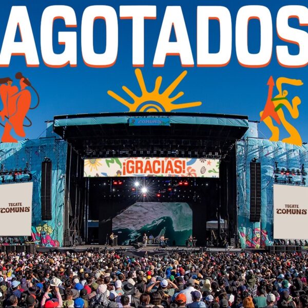El Festival Tecate Comuna anunció boletos agotados para su edición 2025 a menos de dos semanas.