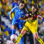 América y Tigres protagonizaron un intenso 3-3 en la ida de la final del Apertura 2025 de la Liga MX Femenil. FOTO: Imago7.