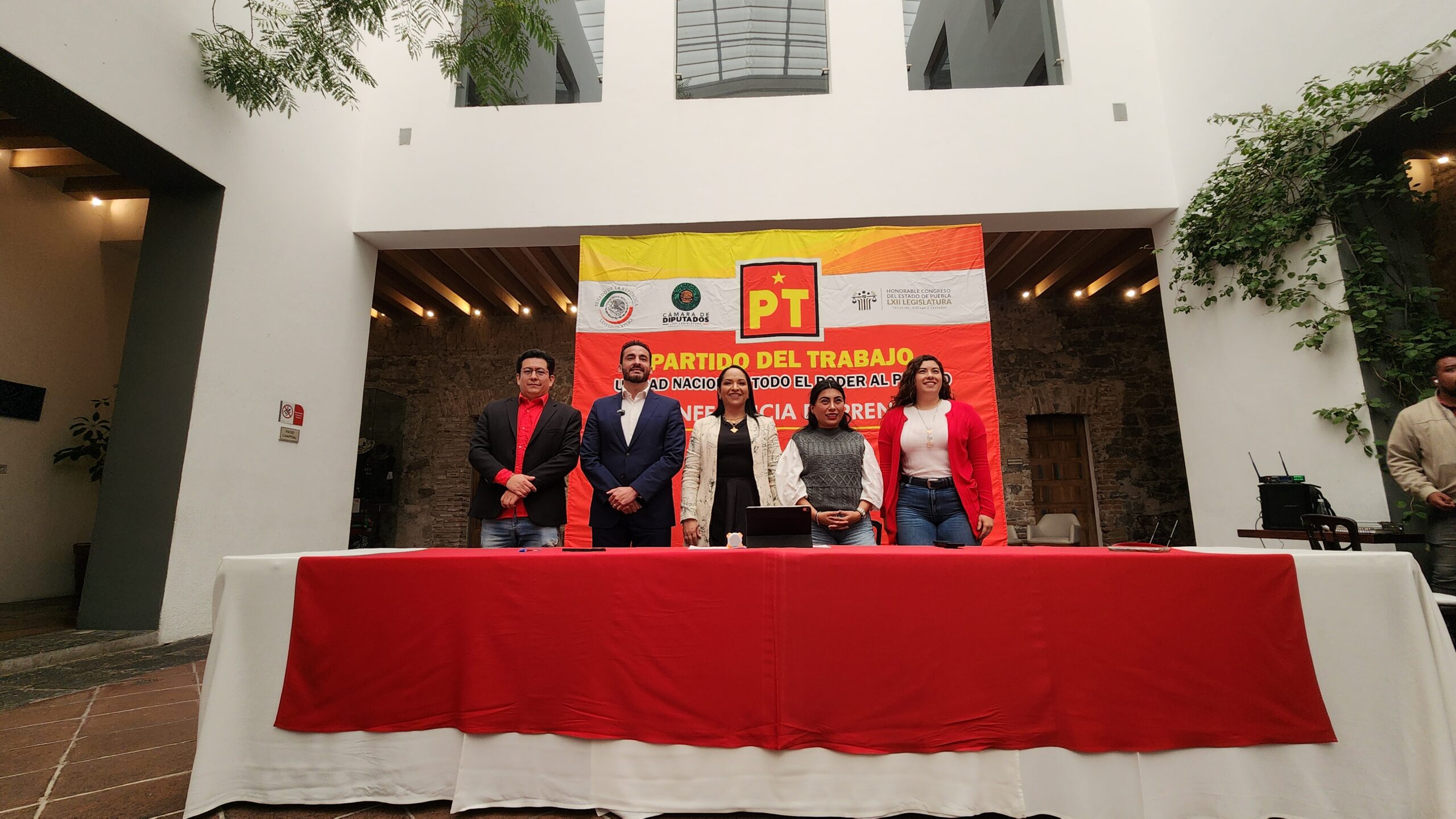 PT Puebla reporta avances rumbo a 2027 y prevé aprobación de la Ley Monzón en marzo de 2025