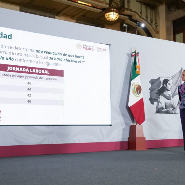 México avanza hacia la semana laboral de 40 horas: la reducción empezará en 2027 y será de dos horas por año hasta llegar al nuevo esquema en 2030. FOTO: Debate.