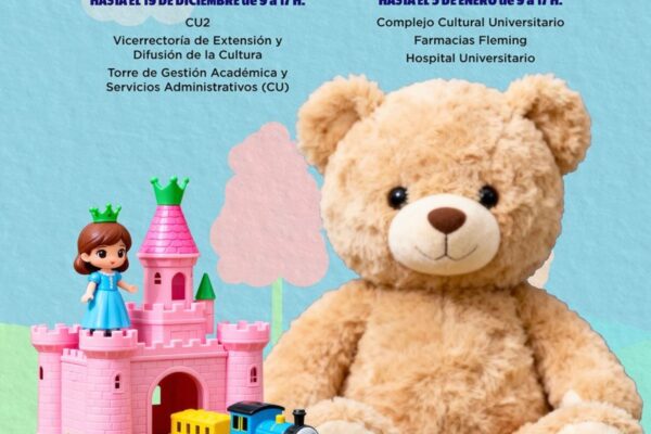 La BUAP busca reunir más de 6 mil juguetes para entregarlos este 6 de enero en distintas regiones del estado.