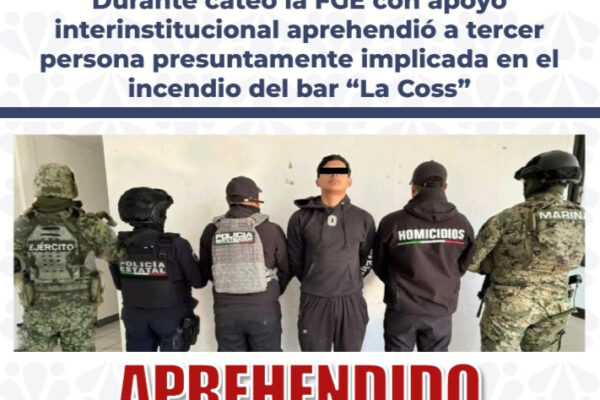 Cae en Texmelucan el cuarto implicado en el ataque al bar Lacoss.