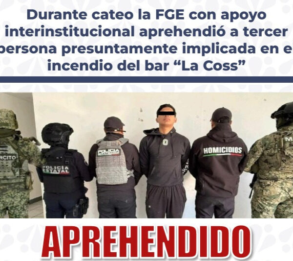 Cae en Texmelucan el cuarto implicado en el ataque al bar Lacoss.