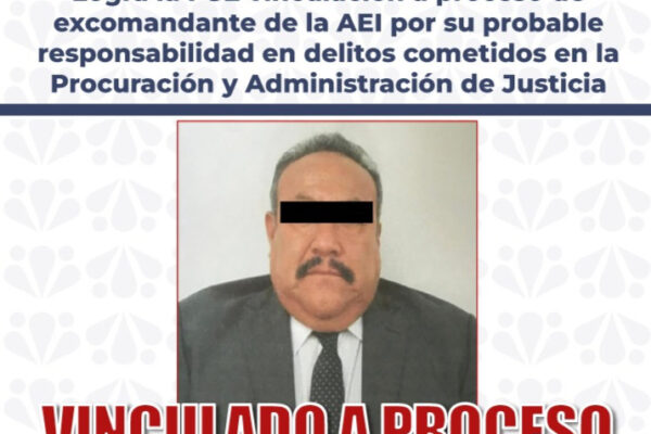 Vincularon a proceso al excomandante de la AEI, Alejandro N., por omisiones en un caso de desaparición y posibles vínculos con la red criminal de “El Patuleco”.
