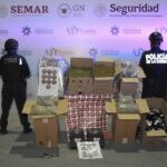 Aseguran cerca de 40 kilos de marihuana en una casa en renta ubicada en la colonia La Paz, en Puebla.