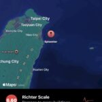 Sismo en Taiwan.