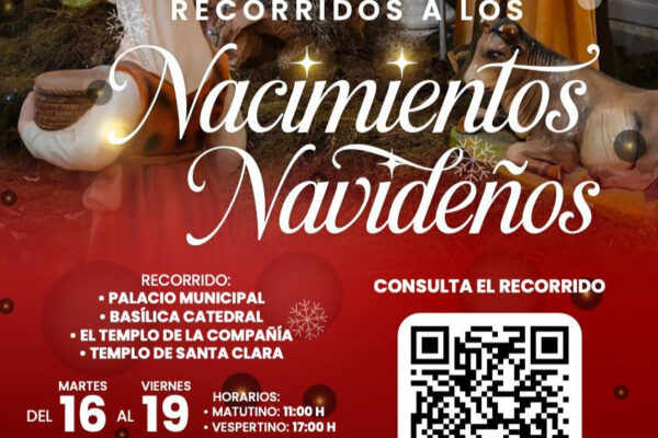 Con una propuesta que combina arte, historia y patrimonio, el gobierno municipal impulsa una experiencia guiada que pone en valor los nacimientos instalados en recintos emblemáticos de la ciudad.