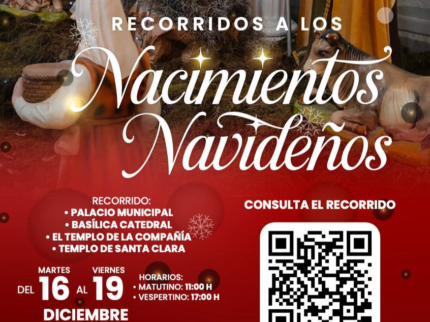 Invitan al Recorrido por los Nacimientos Poblanos en el Centro Histórico de Puebla