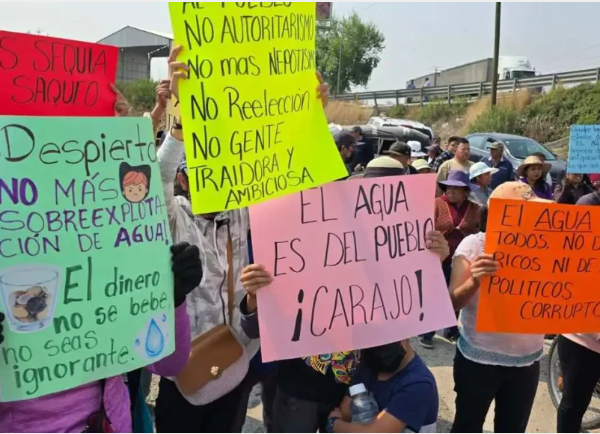 Colectivos de Xoxtla denunciaron que el Soapap