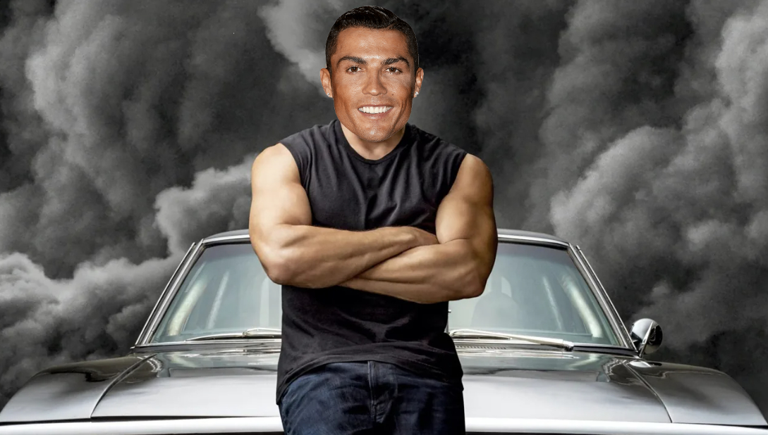 Cristiano Ronaldo en Rápidos y Furiosos 11.