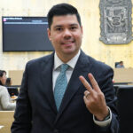 El PVEM en Puebla cerró el año con casi 60 mil nuevas afiliaciones, rebasando por 20% su meta prevista para 2025, según Jimmy Natale. FOTO: Redes Sociales.