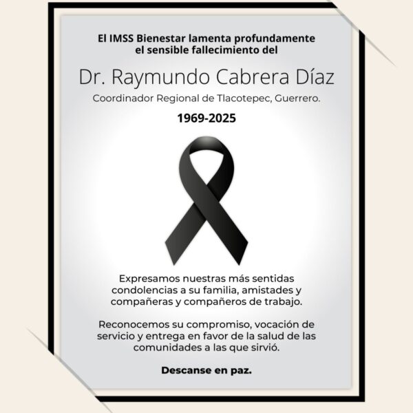 Asesinan a balazos en Chilpancingo a Raymundo Cabrera Díaz, coordinador regional del programa IMSS-Bienestar.