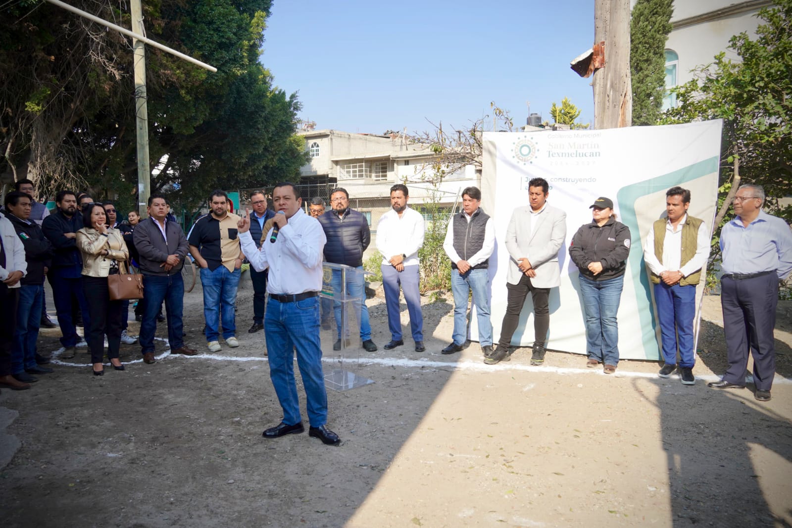 Arranca construcción de colector sanitario en Texmelucan; evitará descargas al Atoyac