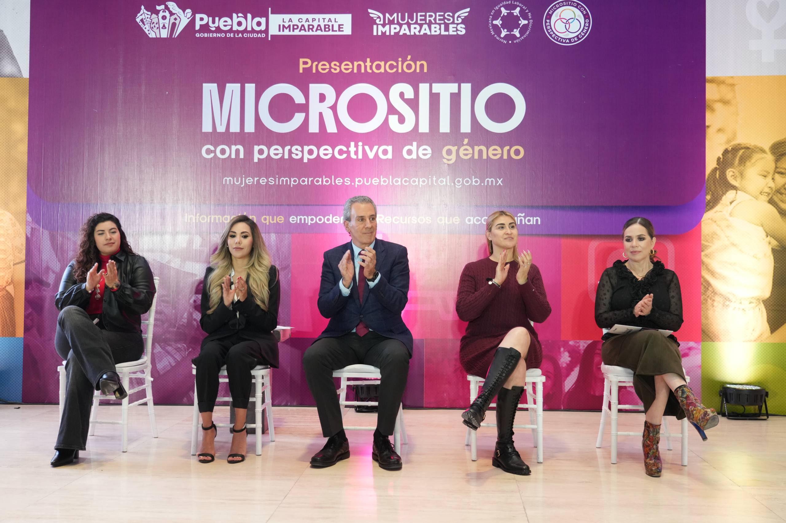 Puebla presentó un micrositio con perspectiva de género que concentra datos, cursos y contenidos para visibilizar brechas de desigualdad y prevenir la violencia.