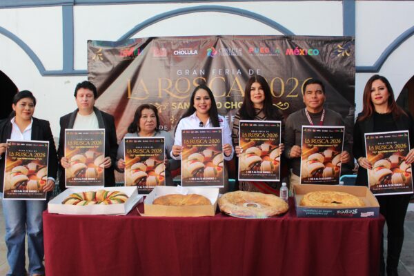 El 6 de enero se partirá una Rosca Monumental de 200 metros en San Pedro Cholula, con una asistencia estimada de más de 11 mil personas.