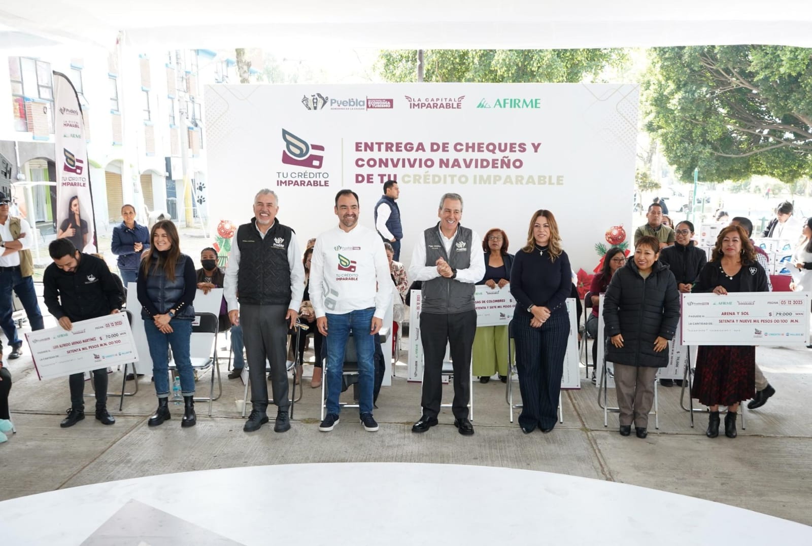 El Ayuntamiento de Puebla entregó 29 apoyos del programa Tu Crédito Imparable para que emprendedores y pequeños negocios puedan crecer sin pagar intereses.