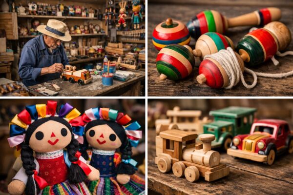 Juguetes tradicionales, muñecas de trapo y artesanías poblanas formarán parte de la Expoventa Artesanal de Reyes en la Casa de Cultura.