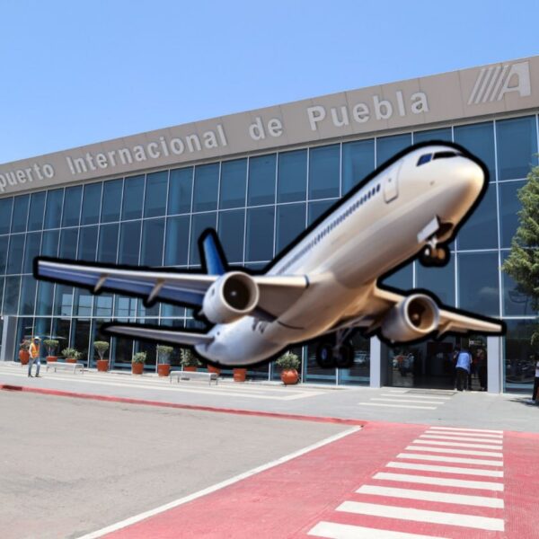 Puebla busca ampliar su conectividad aérea rumbo al Mundial 2026, con nuevas rutas internacionales proyectadas desde el Aeropuerto Hermanos Serdán. IMAGEN: El Universal Puebla.