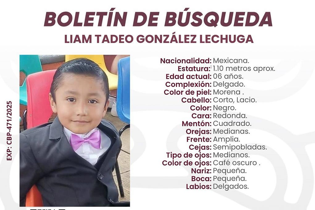 La búsqueda de Liam Tadeo en Huauchinango continuará hasta diciembre y se pausará de enero a marzo de 2026 por condiciones climáticas y zonas de difícil acceso.
