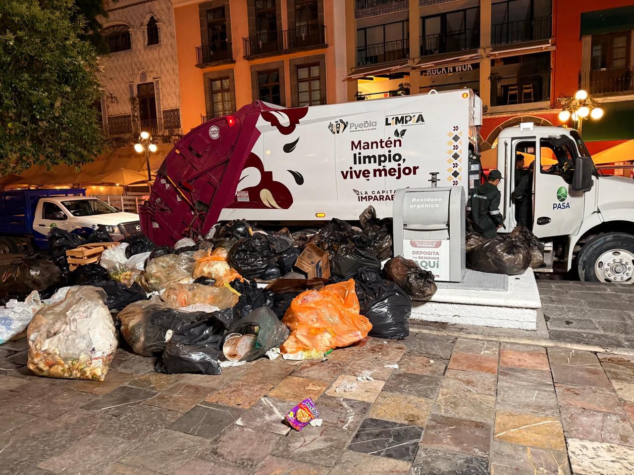 Estos serán los días sin recolección de basura en Puebla durante diciembre y Año Nuevo