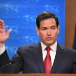 El secretario de Estado de Estados Unidos, Marco Rubio, reconoció públicamente la cooperación de México en materia de seguridad; destacó el gobierno de Sheinbaum en el combate al narcotráfico. FOTO: AFP.