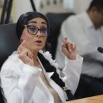 Tras cancelarse su comparecencia, la presidenta de la CDH solo presentará un informe ante la Comisión Permanente del Congreso de Puebla este viernes. FOTO: La Jornada de Oriente.
