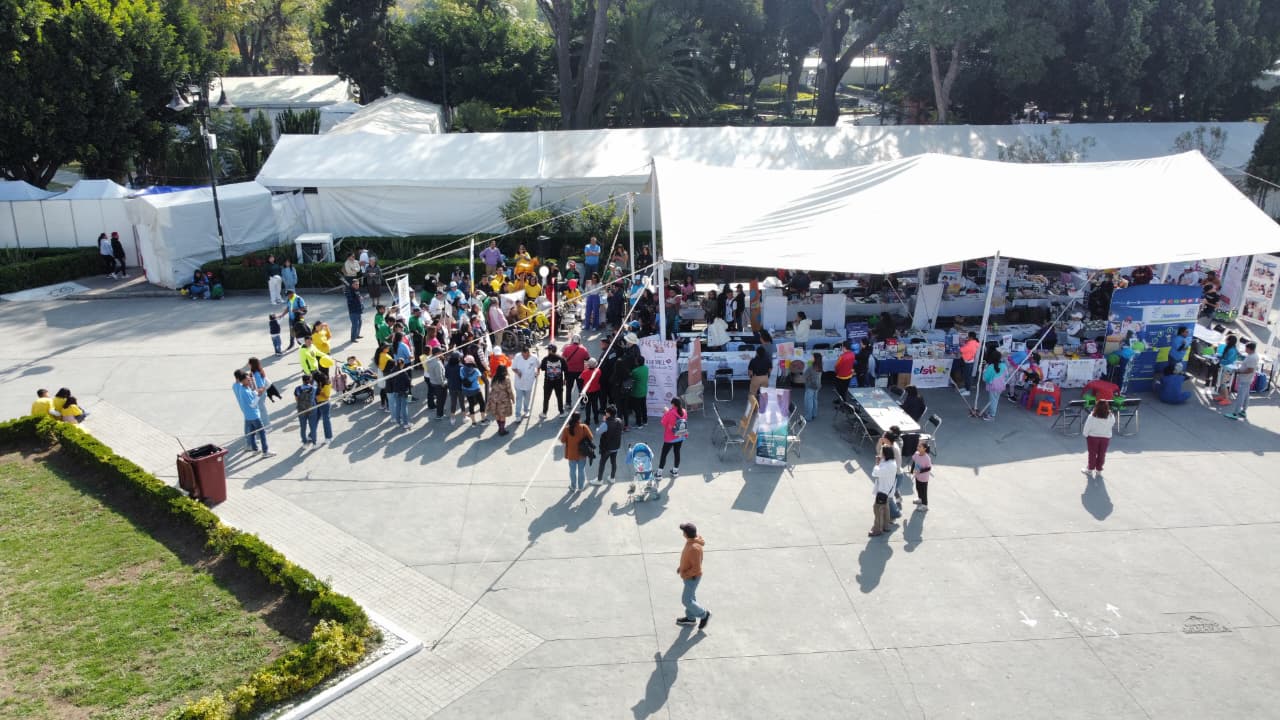 San Pedro Cholula celebró la caminata “Paso a Pasito” y la Expo Inclusiva, en una jornada para visibilizar y fortalecer los derechos de las personas con discapacidad.