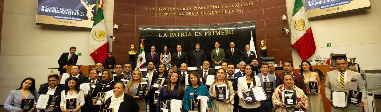 San Martín Texmelucan recibe Medalla al Mérito Ben Lamat por gestión hídrica