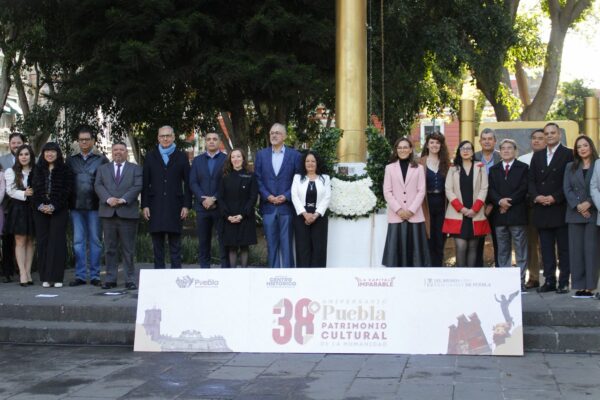 El Gobierno de la Ciudad marcó el aniversario del Centro Histórico como Patrimonio Mundial, junto a autoridades y representantes culturales.