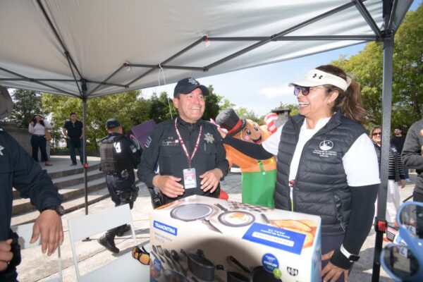 La Secretaría de Seguridad Ciudadana realizó el Rally “Vive sin Drogas” en la colonia La Paz, con actividades recreativas y formativas se promovió la prevención de adicciones y el autocuidado.