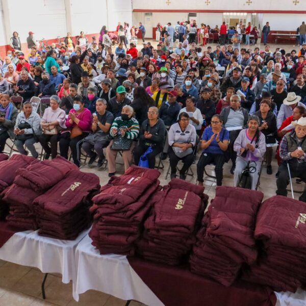 Ante el descenso de temperaturas, Cholula puso en marcha el programa 'Abrigando Cholula' para personas adultas mayores y en situación vulnerable.
