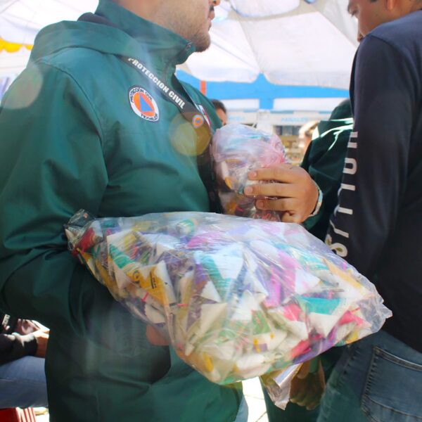 Autoridades municipales de San Martín Texmelucan reforzaron las acciones preventivas para reducir riesgos con el control del uso de pirotecnia.