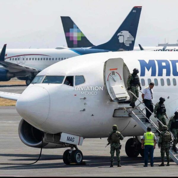 La AFAC abrió una investigación administrativa tras el incidente con un vuelo de Magnicharters en el AICM. FOTO: Código San Luis.