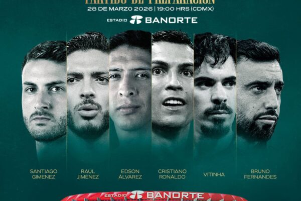 Los boletos para el partido de preparación entre la Selección Nacional de México y Portugal ya tienen precios oficiales y fechas definidas. IMAGEN: Mi Selección MX.