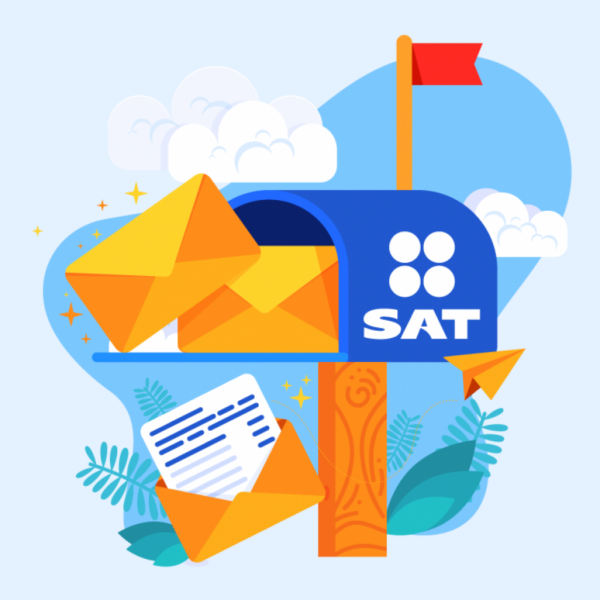 El SAT dio un respiro a miles de contribuyentes al posponer hasta 2027 las multas por no mantener activo el Buzón Tributario. IMAGEN: Factura Corp.